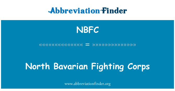 NBFC: Norte bávaro lucha cuerpo