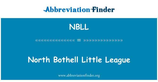 NBLL: 北ボッセル リトルリーグ