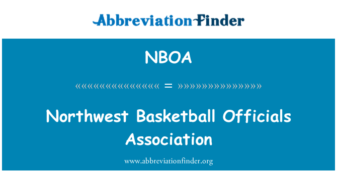 NBOA: Severozahodni košarka uradniki Association
