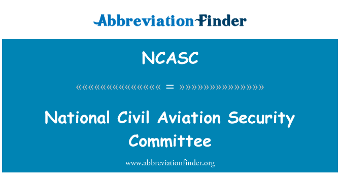 NCASC: Civilnem letalstvu varnostni odbor
