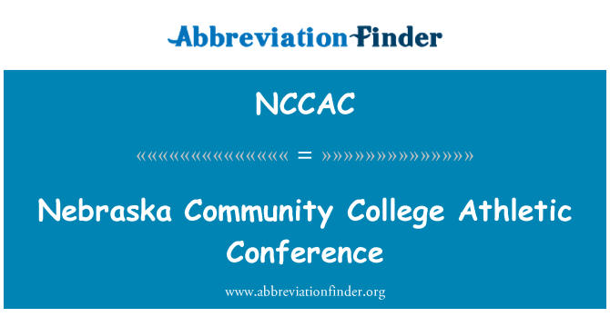 NCCAC: Nebraska Community College atletisk konference