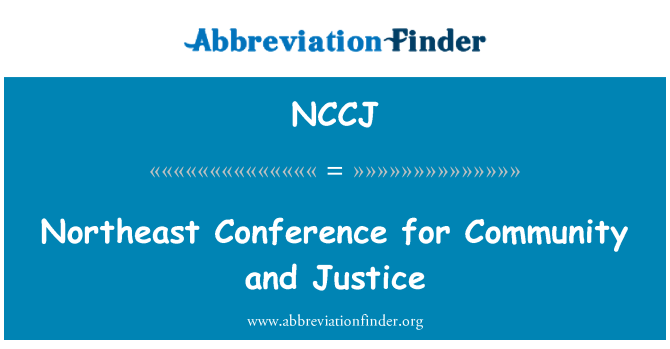 NCCJ: Northeast Conference for Community and Justice