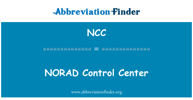 NCC: NORAD ovládací centrum