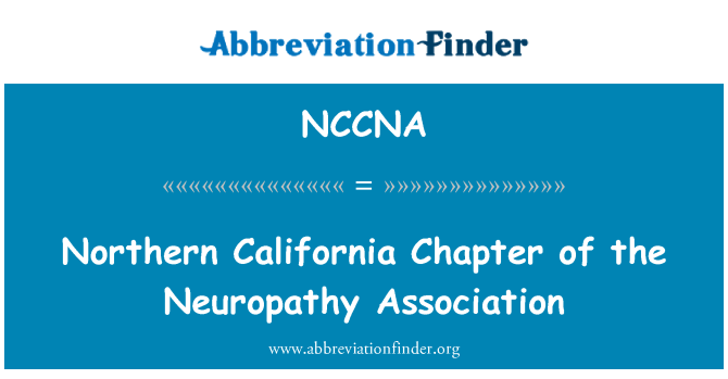 NCCNA: Norra Kalifornien kapitel av neuropati Association