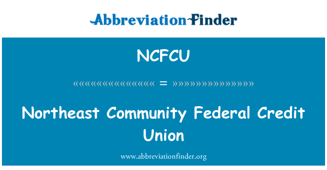 NCFCU: Northeast ühenduse Federal Credit Union