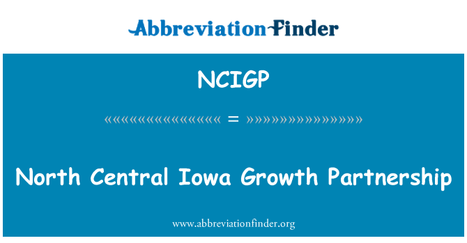 NCIGP: Iowa santral nò kwasans asosye