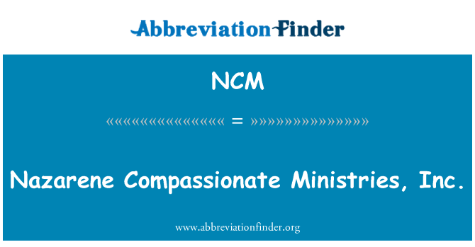 NCM: Nazarenske solidarnostne ministrstev, Inc