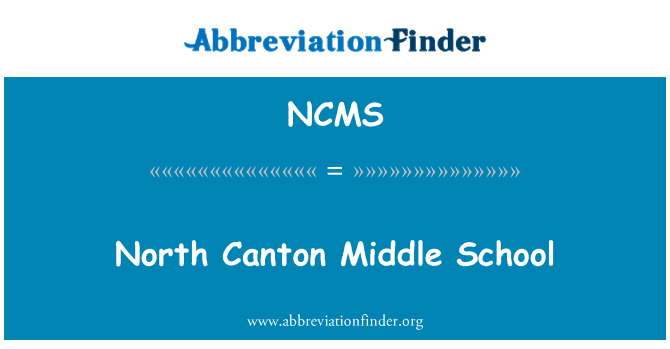 NCMS: Sekolah Menengah North Canton
