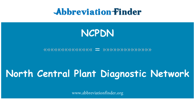 NCPDN: North Central plante diagnostiske netværk
