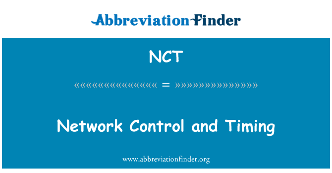 NCT: Network Control and Timing