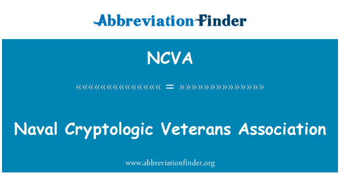 NCVA: Naval Cryptologic Veterans Association