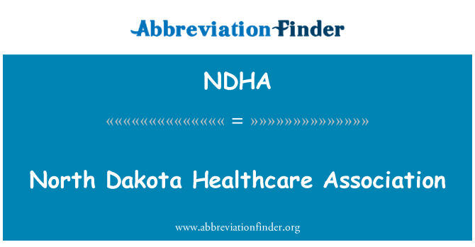 NDHA: 北達科塔州醫療協會