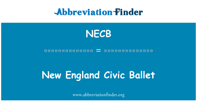 NECB: New England Civic ballett