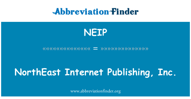 NEIP: Severovýchod Internet Publishing, Inc