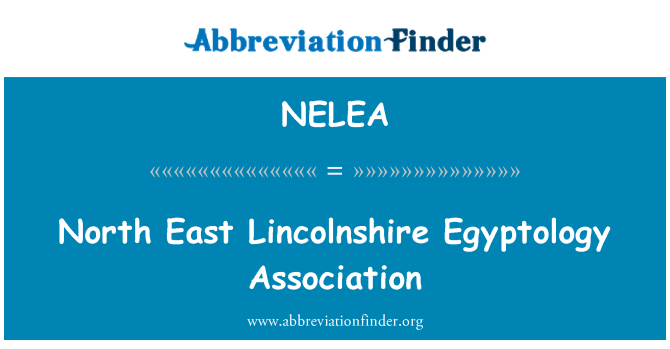 NELEA: North East Lincolnshire egyptologie asociace