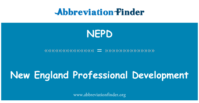 NEPD: New England mesleki gelişim