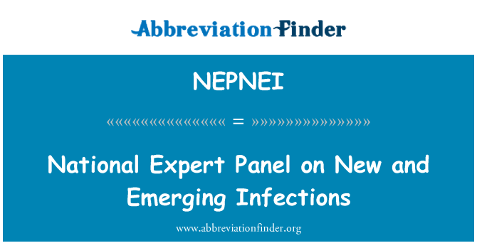 NEPNEI: Grup d'experts nacional sobre infeccions emergents