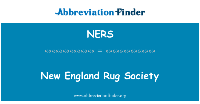 NERS: New England halı toplum