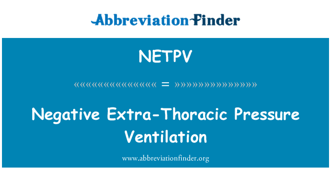 NETPV: Extra bröstkorg undertryck Ventilation