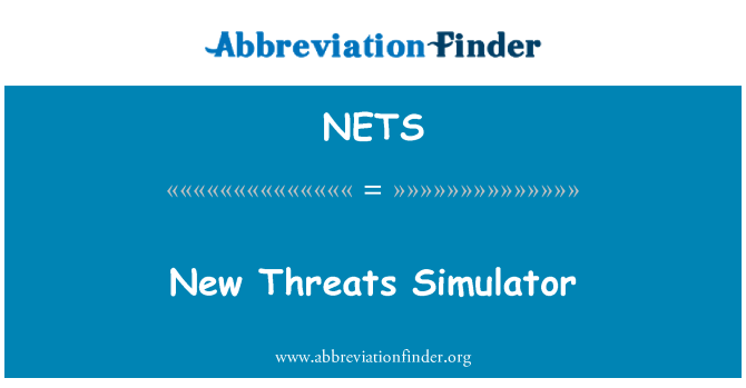 NETS: Nouvo menas Simulateur