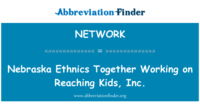 NETWORK: Nebraska Ethnics flimkien tax-xogħol meta jaslu l-gidien, Inc.