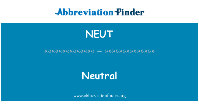 NEUT: Newtrali