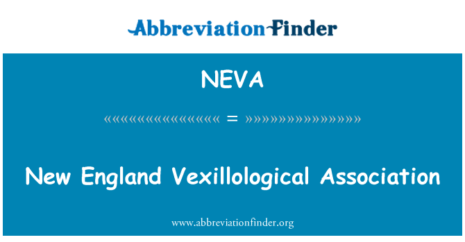 NEVA: Assoċjazzjoni ta ' l-Ingilterra New Vexillological