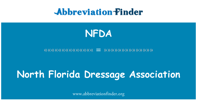 NFDA: North Florida dressur Association