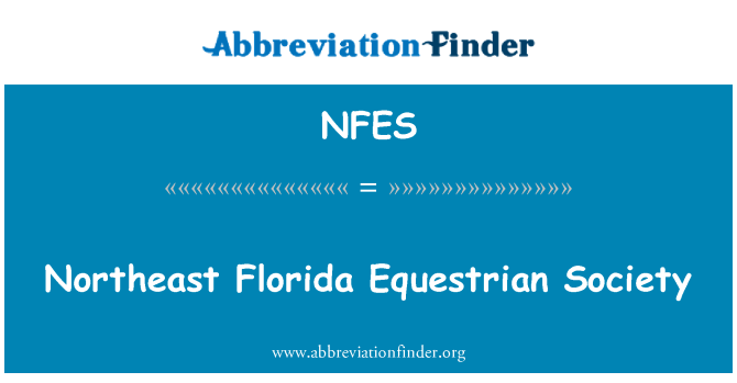 NFES: Northeast Florida Equestrian Society