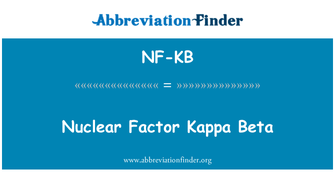 NF-KB: Beta Kappa faktor nuklir