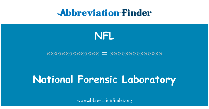 NFL: Laboratorium forensik Nasional