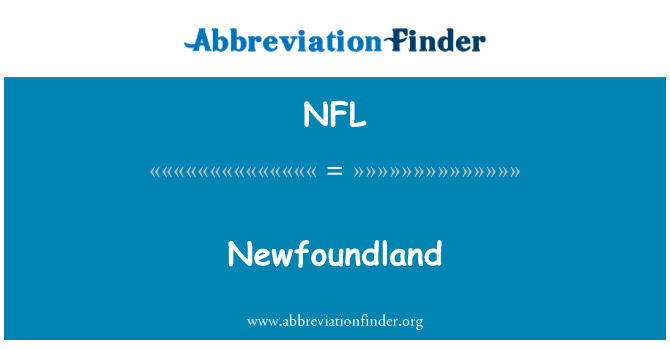 NFL: Newfoundland