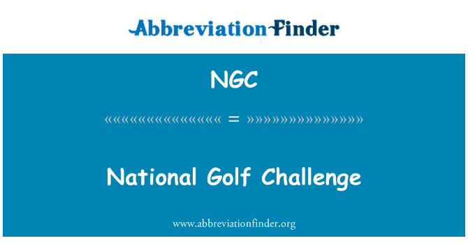 NGC: Valsts Golf Challenge
