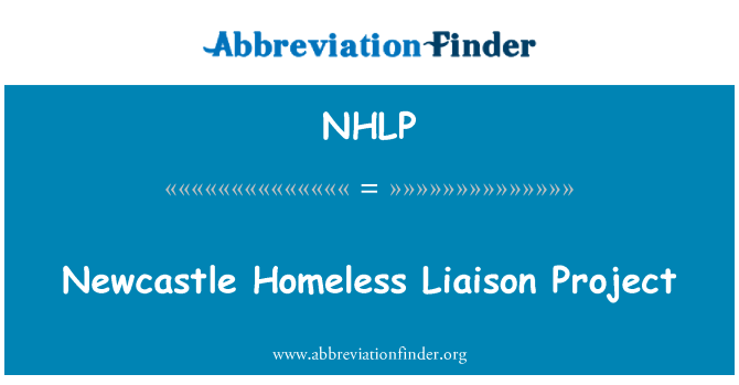 NHLP: Newcastle kodittomia yhdessä projektin