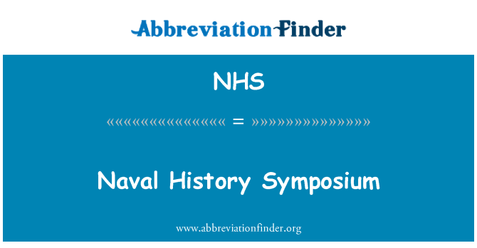 NHS: Simposi d'Història Naval