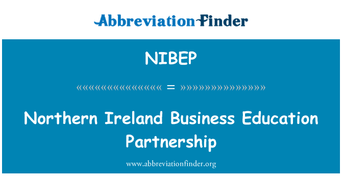 NIBEP: Northern Ireland Business Education Partnership