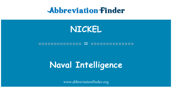 NICKEL: Entelijans naval