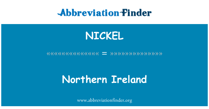 NICKEL: Irlanda del Nord