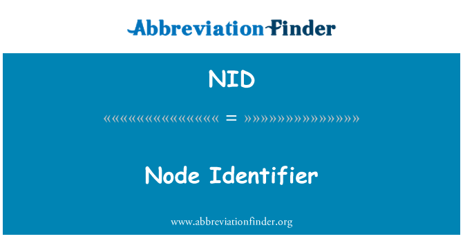 NID: Node pengenal