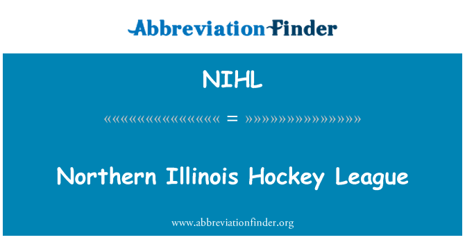 NIHL: 伊利诺斯州北部冰球联赛