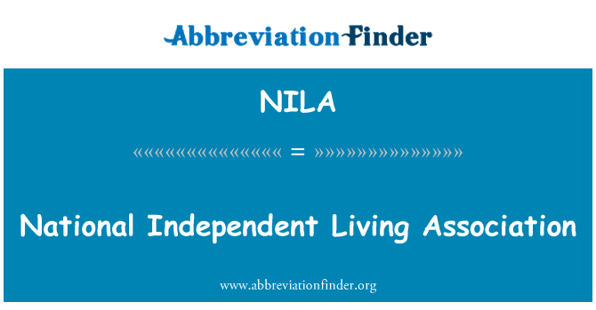 NILA: 国家独立生活协会