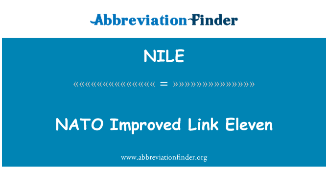 NILE: Òganizasyon Trete Nò ATLANTIK amelyore lyen onz