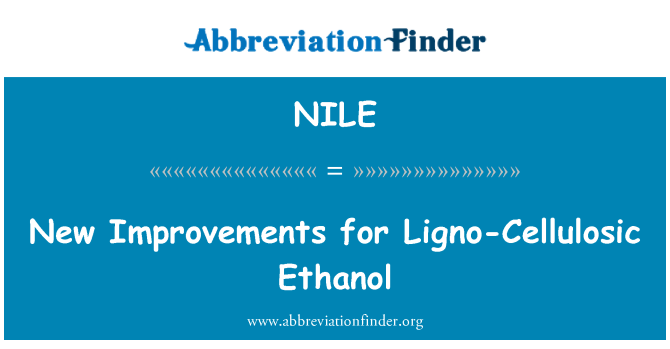 NILE: Új fejlesztések a Ligno-Cellulóz etanol