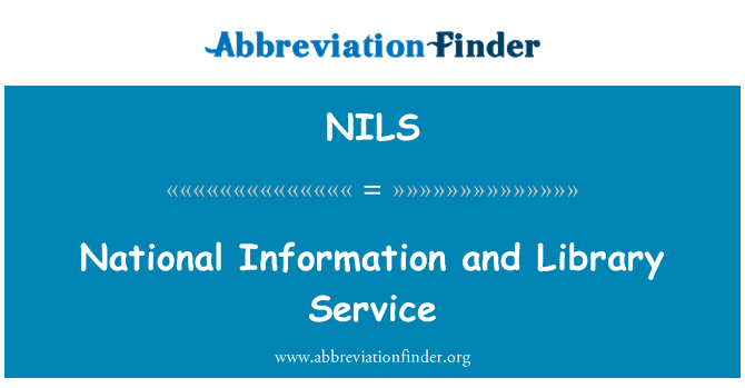 NILS: National Information and Library Service