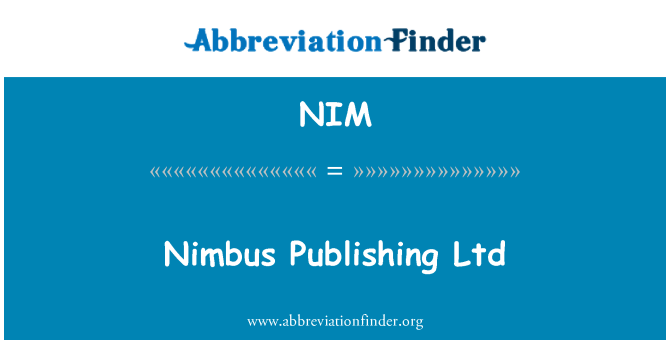 NIM: Nimbus penerbitan Ltd