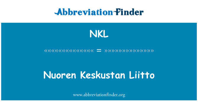 NKL: Nuoren Keskustan Liitto