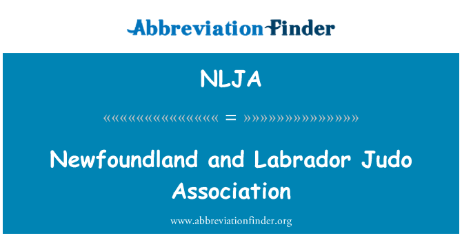 NLJA: Newfoundland ak Labrador Jido asosyasyon