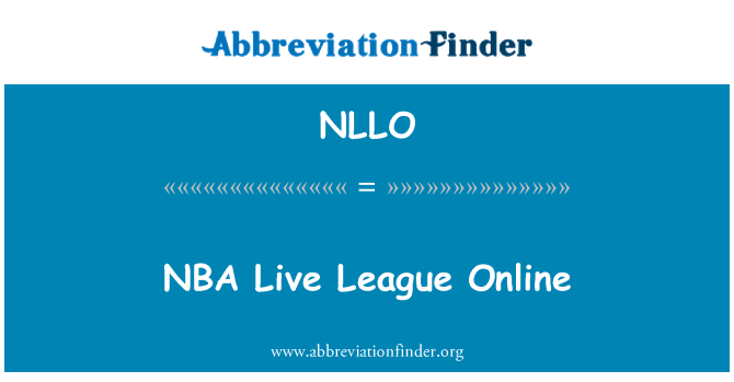 NLLO: NBA uživo liga Online