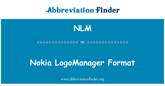 NLM: Nokia LogoManager fòma