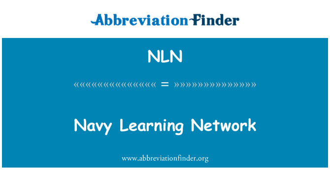 NLN: Navy Learning Network